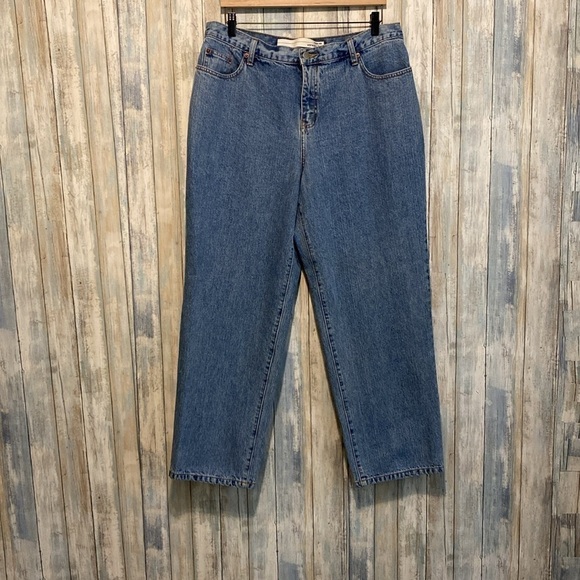 NWT lane Bryant Venezia denim Straight leg jeans | Size 16P - Picture 6 of 9